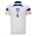Herren Fußballbekleidung Vereinigte Staaten Yunus Musah #6 Heimtrikot WM 2022 Kurzarm